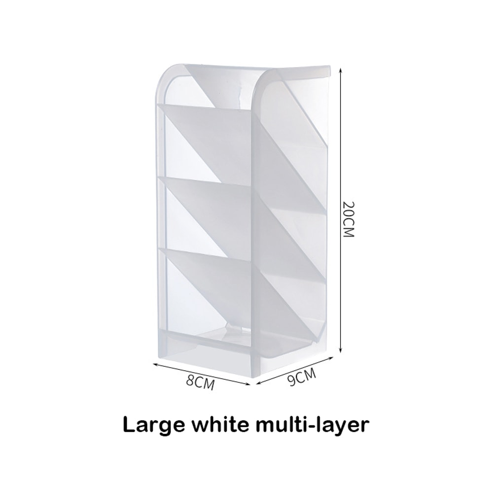 Desktop Organizer Stand Large Capacity Storage Box Pen Holder For Office And School Use 6