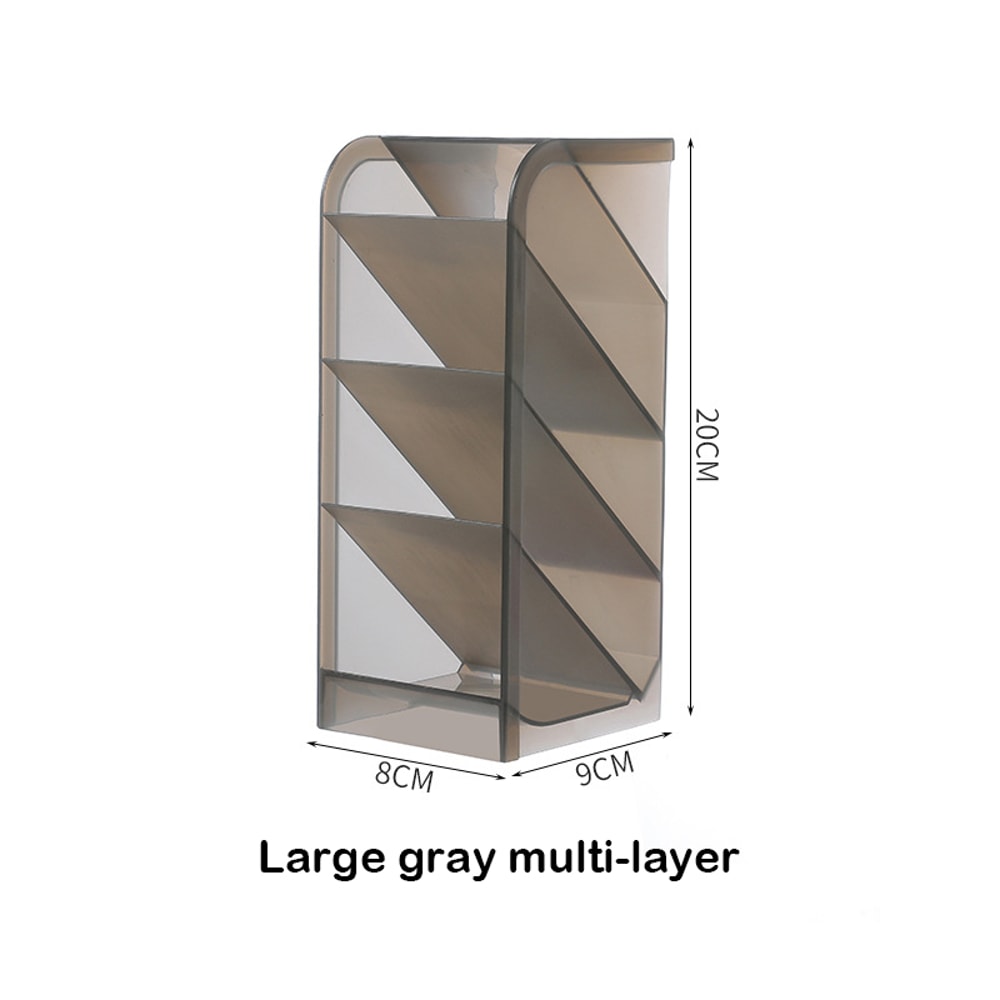Desktop Organizer Stand Large Capacity Storage Box Pen Holder For Office And School Use 8