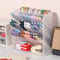 Transparent Large Capacity Pen Holder Office Desk Pen Storage Rack Multi Functional Desktop Pen Hol 0