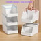 Stackable Plastic Storage Box Office Desktop Drawer Organizer For Cosmetics And Supplies 1