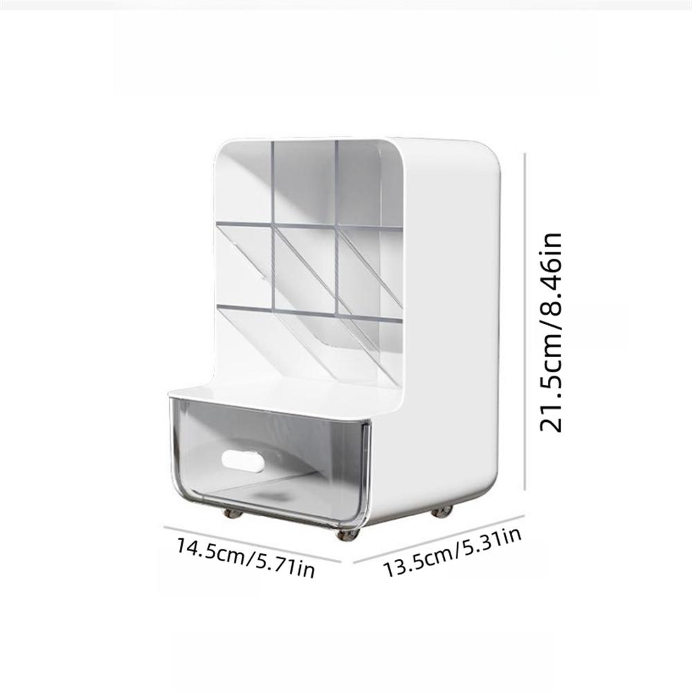 Large Capacity Office Desk Miscellaneous Storage Rack Slanted Pen Holder 1