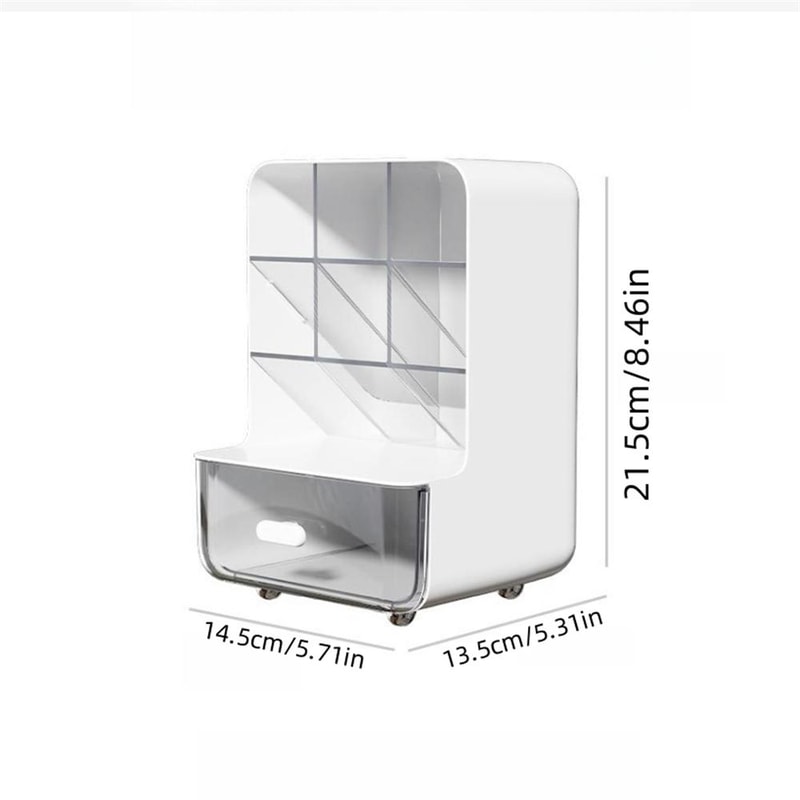 Large Capacity Office Desk Miscellaneous Storage Rack Slanted Pen Holder 1