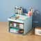 Desk organizer for mobile phones, business cards, stationery, and cosmetics, drawer-style desktop storage box