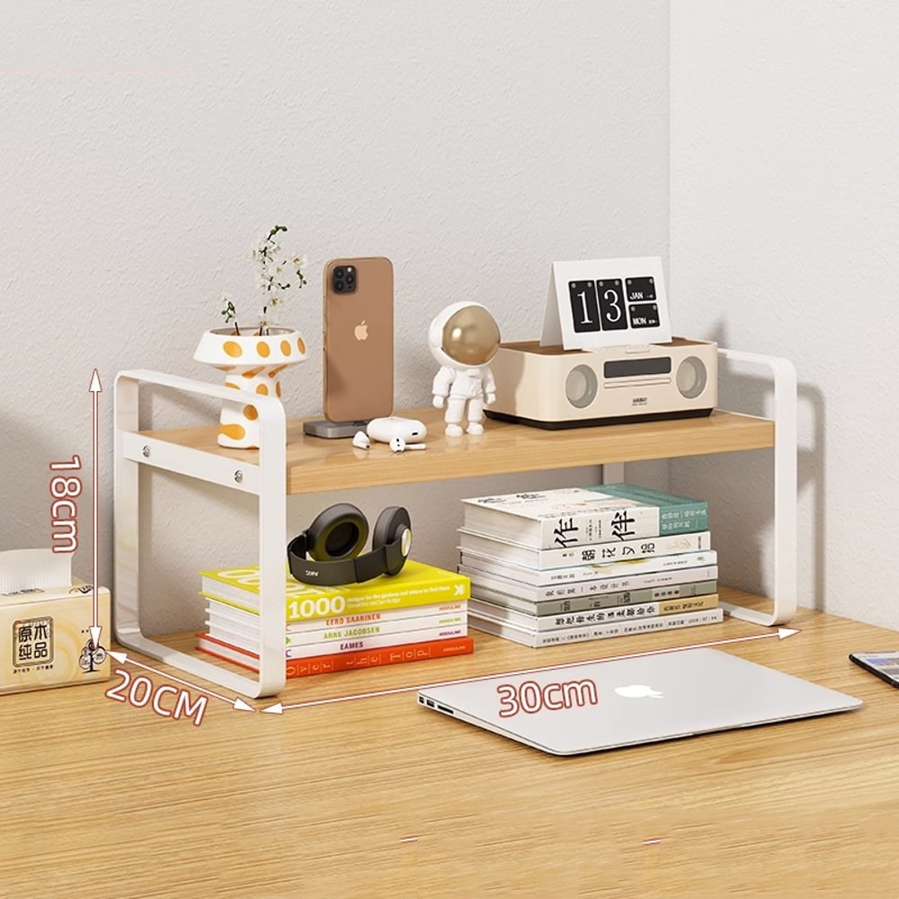 Student Document Shelf Desktop Storage Bookshelf Office Accessories Desk Organizer Organizing School Supplies