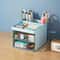 Desk Organizer With Drawer Office Storage Box Makeup And Business Card Organizer Stationery Mobile 3