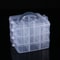 Detachable Organizer Storage Box Tool Parts Hardware Case Craft Beads Compartment Carry Box 7