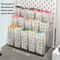 Multi-Compartment Desk Storage Box, Large Capacity Staircase Pen Holder Organizer for Markers & Art Supplies