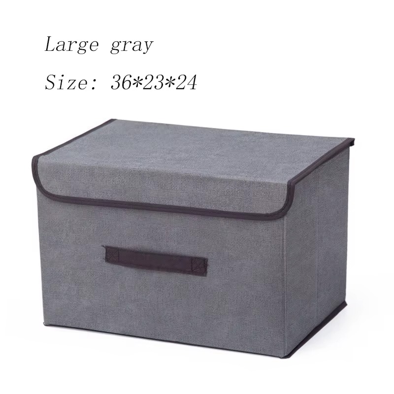 Foldable Box For Clothing Storage Nonwoven Dustproof Organizer Multifunction Sundries Box For Home 10