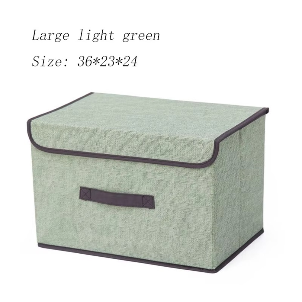 Foldable Box For Clothing Storage Nonwoven Dustproof Organizer Multifunction Sundries Box For Home 11