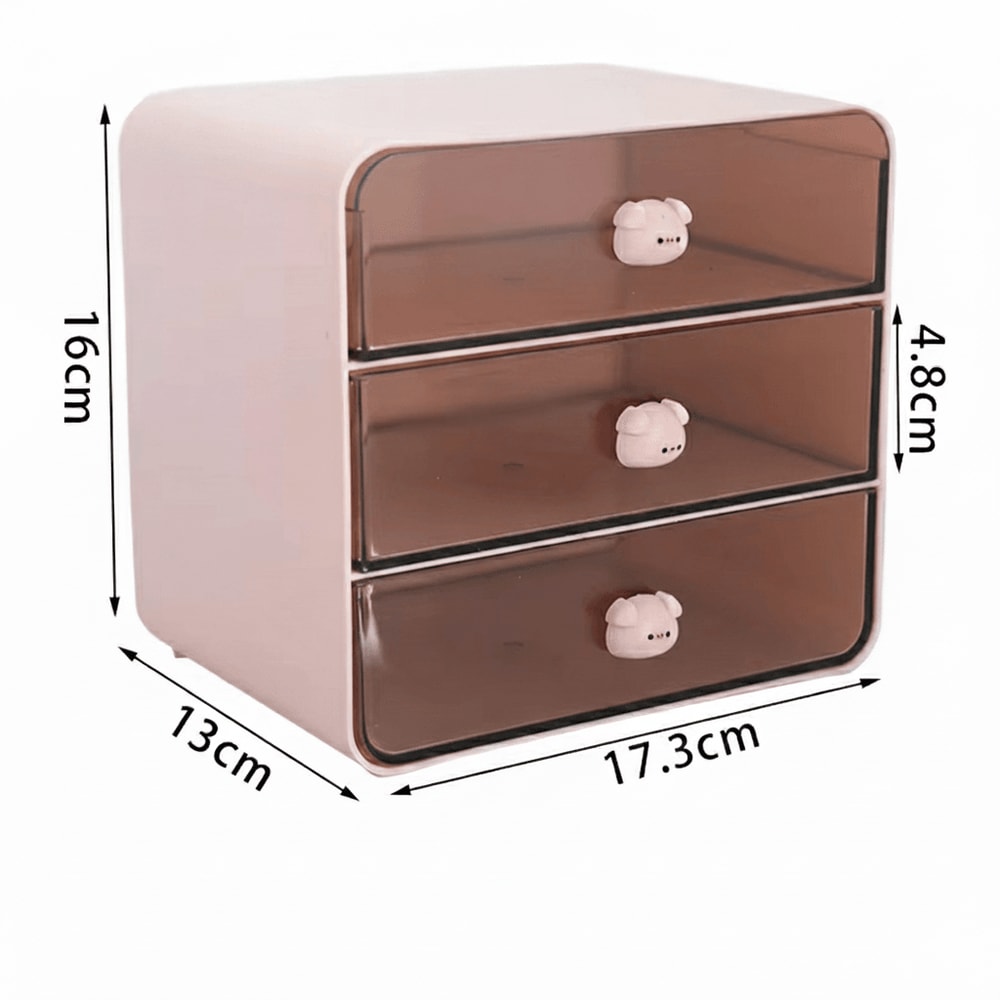 Cosmetics And Stationery Small Drawer Storage Box Desktop Desk Organizer Small Sundries Rack For De 5