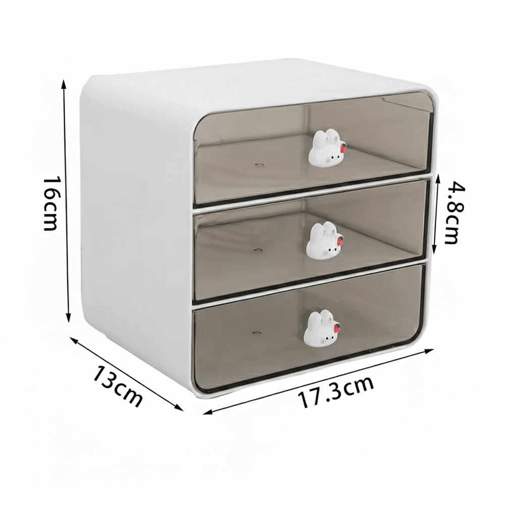 Cosmetics And Stationery Small Drawer Storage Box Desktop Desk Organizer Small Sundries Rack For De 3