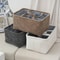 MultiCompartment Organizer For Baby Clothes Toys Home Decor Large Bohemian Storage Basket 0