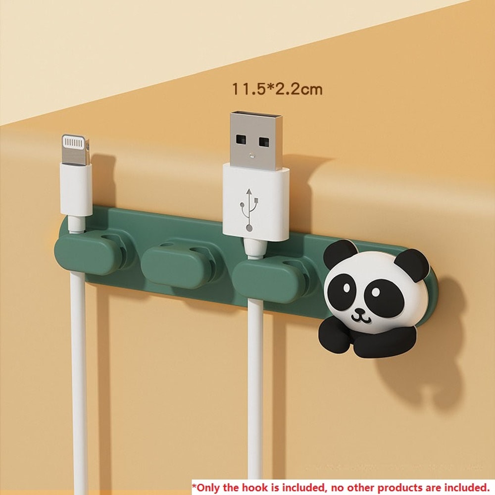 Desk Cable Tidy Cute Cable Holder For Table Protector Cable Organizer For Home Or Office 10