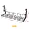 No Punching Kitchen Storage Accessories Under Table Storage Rack Metal Cable Organizer 3