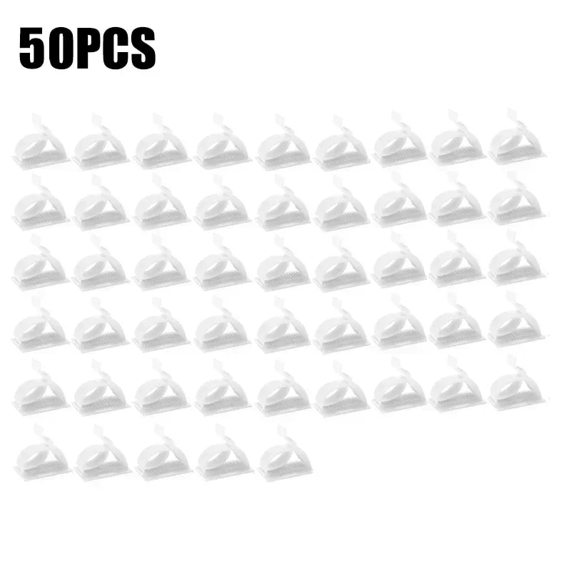 Multipurpose SelfAdhesive Cable Clips Universal Wire Clamps For Desk Car Adjustable Cord Holders F 8