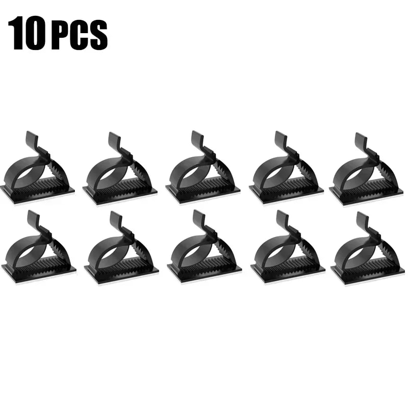 Multipurpose SelfAdhesive Cable Clips Universal Wire Clamps For Desk Car Adjustable Cord Holders F 7
