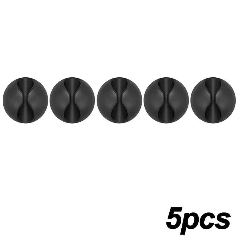 Silicone Organizer For USB Data Line Cable Clips Phone Cord Holder Earphone Charger Cord Winder 5