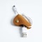 USB Holder for Desk Tidy Organizer, Leather Cable Clip Earphone Cord Holder