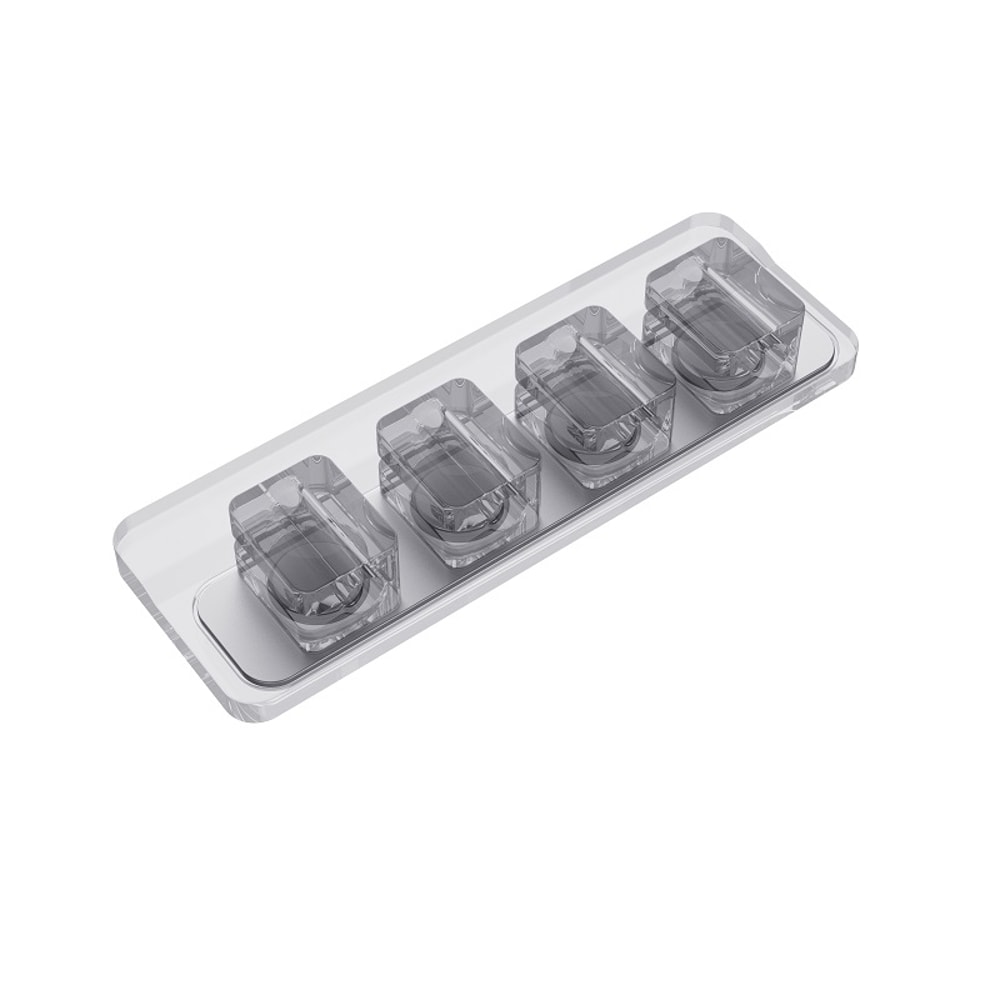 Solid Color Cable Holder Line Charger Clip With Magnet For Desk Office Organization 5