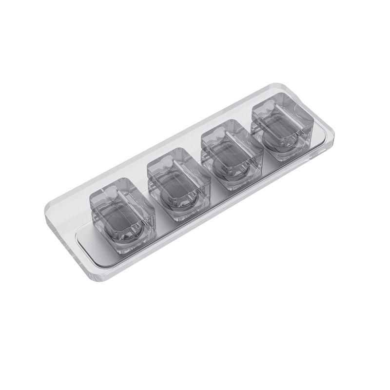 Solid Color Cable Holder Line Charger Clip With Magnet For Desk Office Organization 5