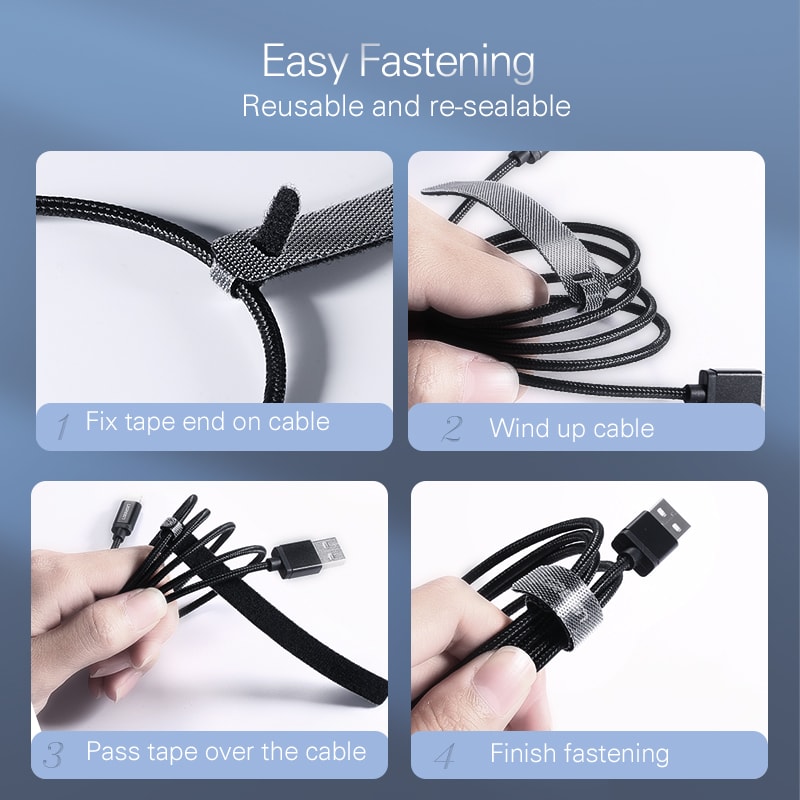 Cord Protection for iPhone, Mouse Cable Holder, USB Cable Organizer, Wire Winder Protector