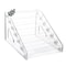 Acrylic Transparent Desktop Badge Organizer, Two Dimensions Anime Characters Storage Rack Ladder Display Shelf