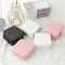 Leather Jewelry Box Single Layer Storage Box Ladies Travel Fashion Pink Classic Black Pure White Or 1
