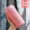 Stainless Steel Thermos Travel Cup Durable Vacuum Insulated Coffee Mug Leak Proof Matte Double Wall 6
