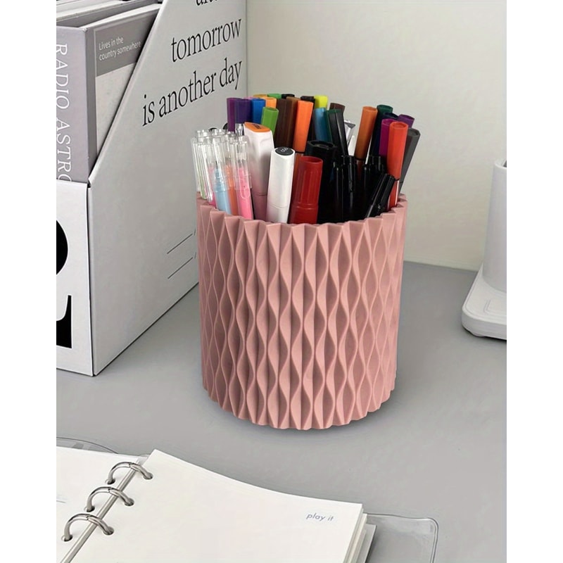 Desk Storage Box Pen Holder Stationery Pencil Organizer Suitable For University Home Office 7
