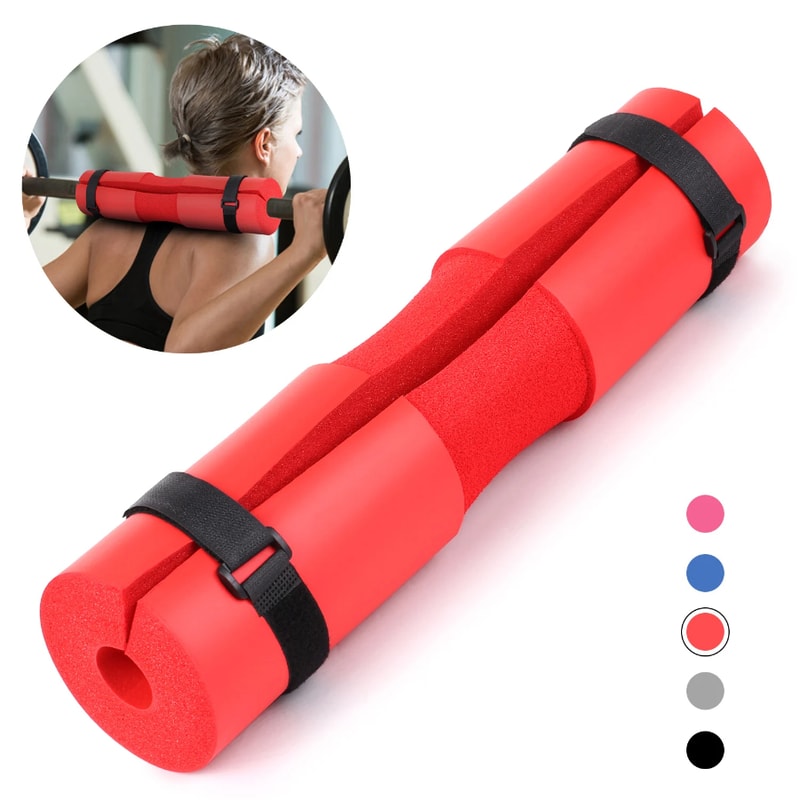 Weight Lifting Foam Barbell Bar Cover Pad Squat Shoulder Protector Support Pad Cushioned Hip Push P 4