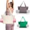 Portable and multifunctional large capacity yoga canvas bag, one shoulder yoga mat storage bag