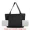 Portable and multifunctional large capacity yoga canvas bag, one shoulder yoga mat storage bag