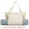 Portable and multifunctional large capacity yoga canvas bag, one shoulder yoga mat storage bag