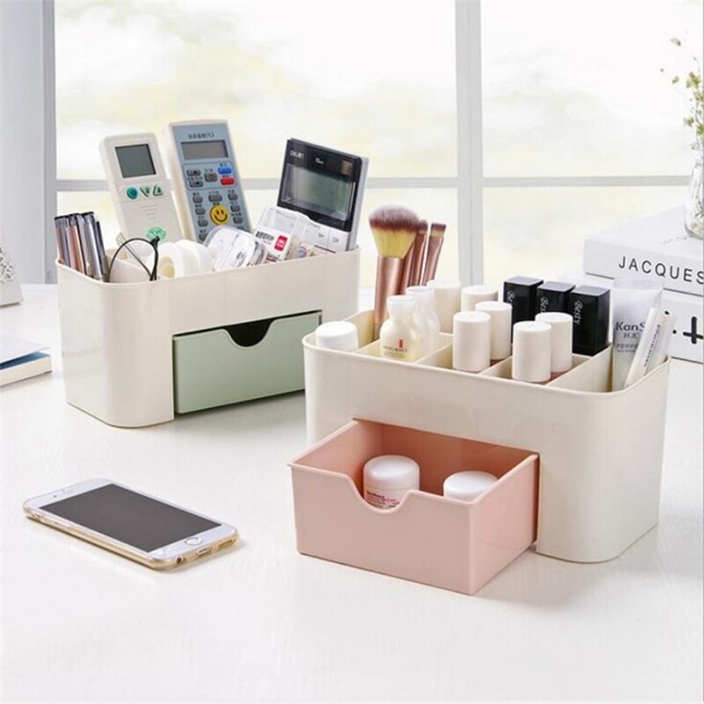 Cotton Swab Storage Box, Nail Storage Box Container, Desktop Accessories Cleaning Tools Organizer