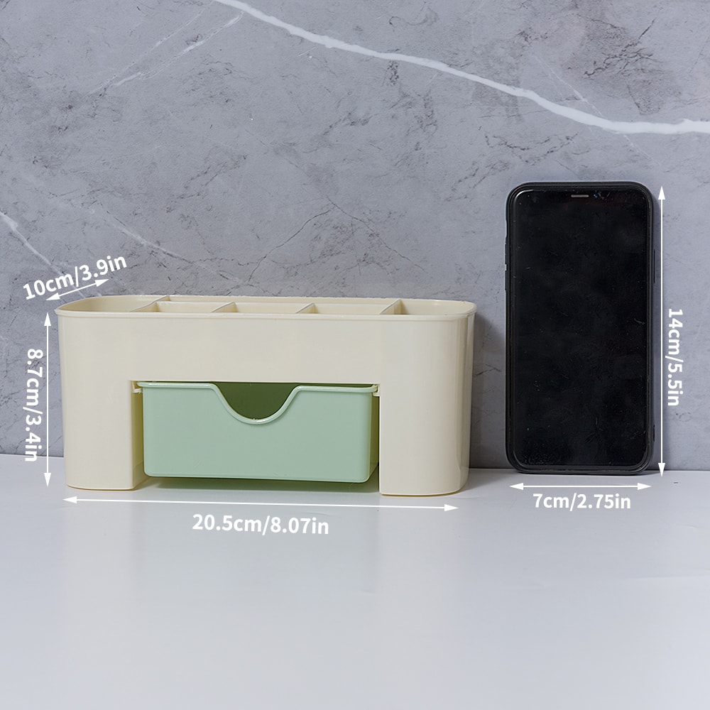 Cotton Swab Storage Box, Nail Storage Box Container, Desktop Accessories Cleaning Tools Organizer