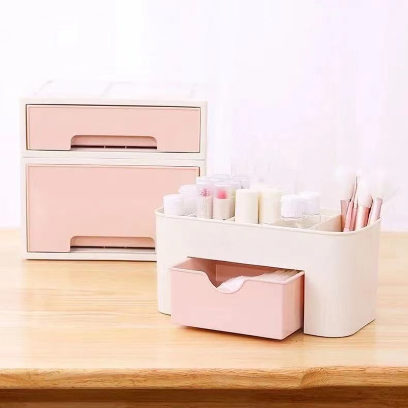 Cotton Swab Storage Box, Nail Storage Box Container, Desktop Accessories Cleaning Tools Organizer