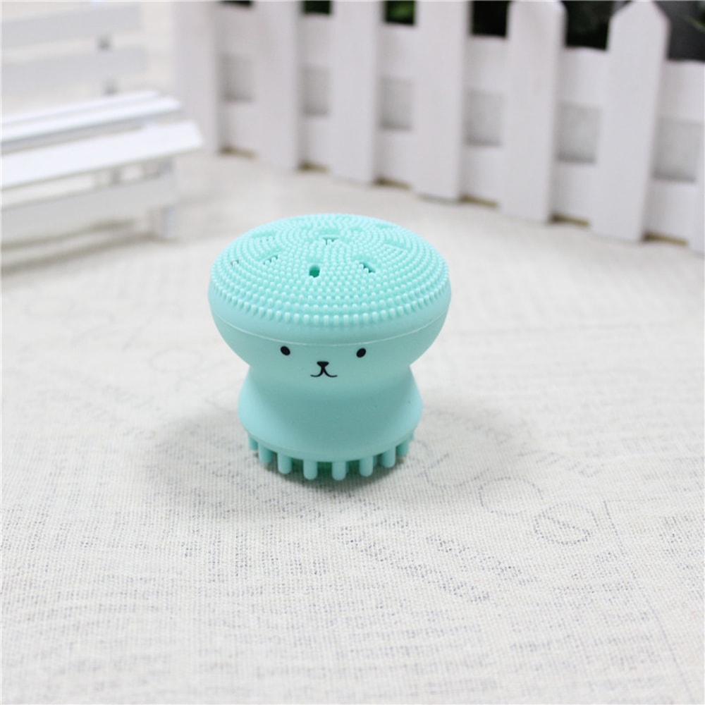 Mini Silicone Facial Cleansing Brush Deep Skin Care Scrub Tool Soft Exfoliator 6