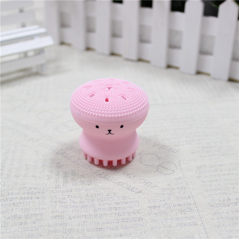 Mini Silicone Facial Cleansing Brush Deep Skin Care Scrub Tool Soft Exfoliator 7