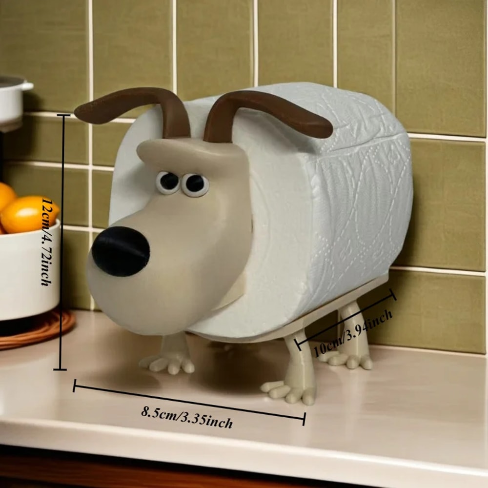 Bathroom Accessory Storage Puppy Toilet Holder Unique Home Decor For Living Rooms And Toilets 4