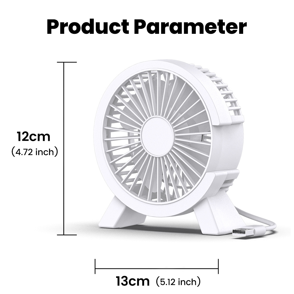 Portable Mini USB Rechargeable Table Fan Small USB Fan For Summer Desk Office Gadget For Students 5