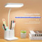 Dimmable LED Night Light, USB Rechargeable Table Lamp, Touch Desk Lamp with Eye Protection for Bedroom