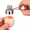 Creative Stainless Steel Egg Shell Opener, Household Egg Separator, Single and Double Head Egg Opener