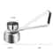 Creative Stainless Steel Egg Shell Opener, Household Egg Separator, Single and Double Head Egg Opener
