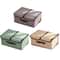 Large Double Lid Organizer Non Woven Fabric Foldable Storage Box Bedroom Arrangement For Underwear 3