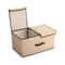 Large Double Lid Organizer Non Woven Fabric Foldable Storage Box Bedroom Arrangement For Underwear 7