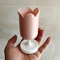Tulip Shaped Pen Holder Creative Makeup Brush Storage Box Desk Organizer For Students And Women 5