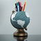 Unique Geographic Pen And Pencil Storage Creative Globe Resin Desk Organizer 0