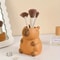 Cute Capybara Pen Holder, Makeup Brush Organizer, Perfect Storage Solution for Office Desk Decor