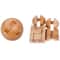 Home Decorations For Halloween Christmas Thanksgiving Wooden Puzzle Balls For Gifts 3
