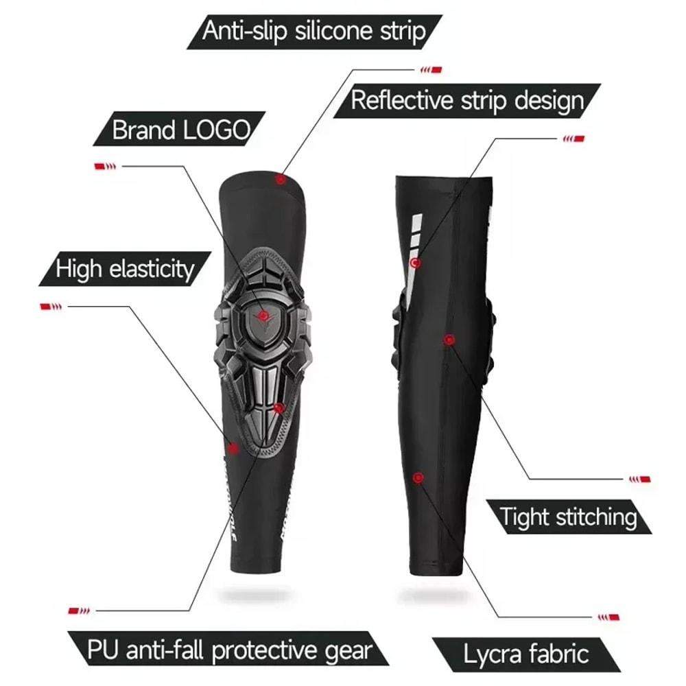 ATV Motorcyclist Equipment Summer Motorcycle Elbow Pads Mtb Elbow Protection 2